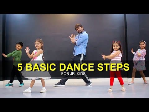 Dance Tutorial for 3 to 7 years Kids - 5 Basic Steps - Deepak Tulsyan - G M Dance - Part 3