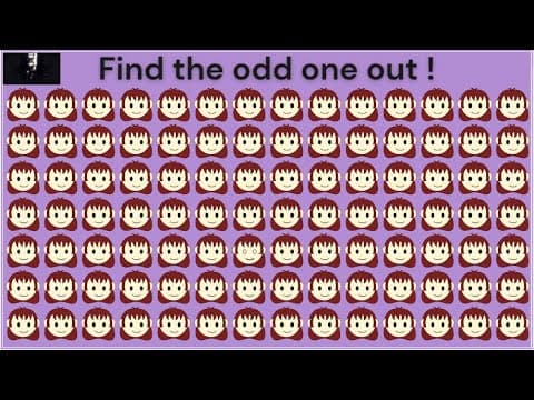Odd 1 OUT| Can You Find the Odd One Out in These Pictures? Odd one out brain teaser riddles puzzles