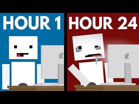 What Happens When You Stare At A Screen For 24 Hours? ft. TheOdd1sOut - YouTube