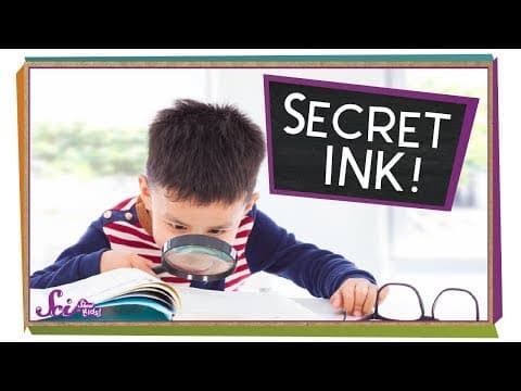 Make Your Own Secret Ink! - YouTube