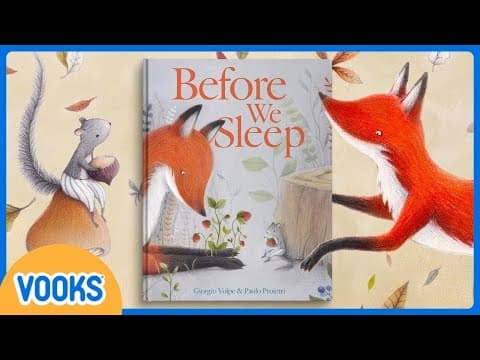 Animated Read Aloud Kids Book: Before We Sleep | Vooks Narrated Storybooks
