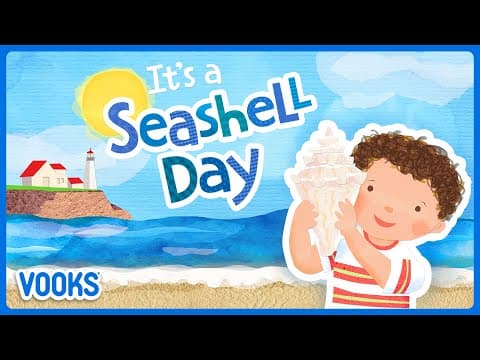 Read Aloud Kids Book: It's A Seashell Day! | Vooks Narrated Storybooks