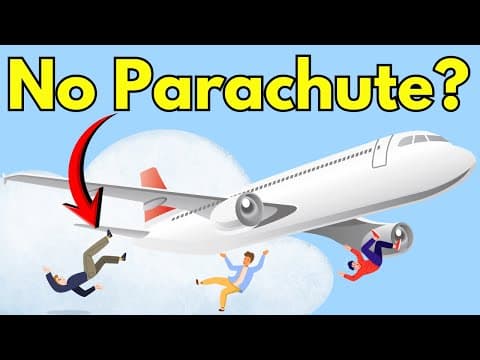Why Don’t Commercial Planes Carry Parachutes?