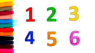 Coloring and Learning Numbers
