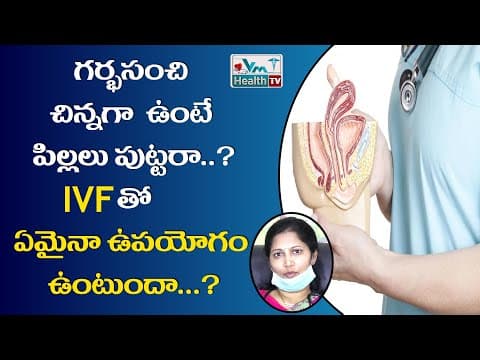 గర్భసంచి చిన్నగా ఉంటే పిల్లలు పుట్టరా..? | Can You Get Pregnant With Small Uteru