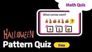 Math|What comes next| preschool And kindergarten pattern quiz