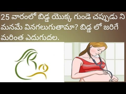 Twentyfive(25th) week pregnancy details in Telugu | Baby development | #Twentyfiveweekpregnancy