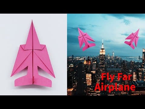 How To Make a Paper Airplane That Flies Over 100 Feet