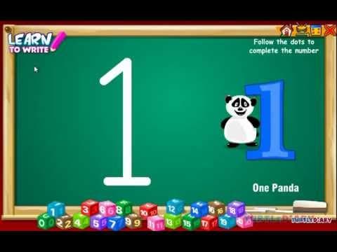 Learn to Write & Count Numbers Grammar for Kids