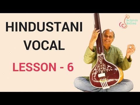 Hindustani vocal - lesson 6 - bandish in raag bhairav