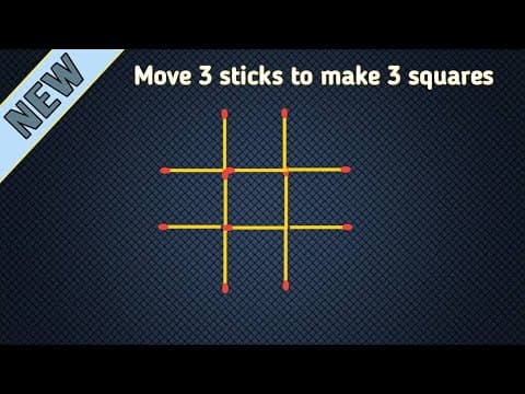 Genius only can solve | matchstick puzzles 3 #brainteaser #solve #games #puzzle