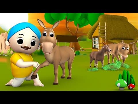 తెలివైన గాడిద ( నీతి కథలు )