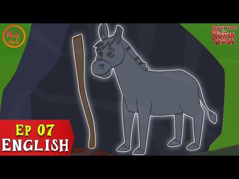 Donkey & The Stick | Ep 07 | Story Time with Sudha Amma | English Story | Sudha Murty