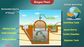 Biogas Plant|Science|Working Model and Explanation