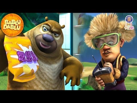 Bablu Dablu Hindi Cartoon Big Magic | Lakkha Ki Chips Machine | Bablu Dablu Lakkha | Action Cartoon