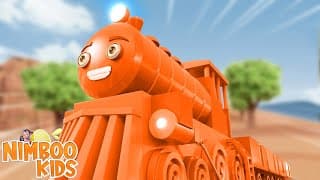 छुक छुक रेल चली, Chuk Chuk Rail Chali, Hindi Rhymes and Train Song by Nimboo Kids