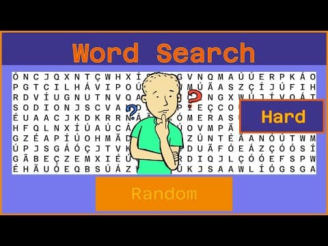 Word Search - Challenge  Ep28