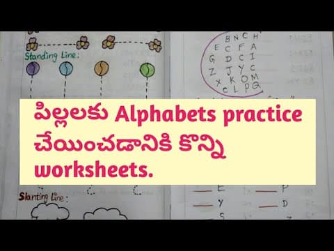 English worksheets for nursery kids - worksheets for nursery