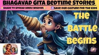 Bhagavad Gita for Kids | Episode 2: The Battle Begins| Bedtime Moral Story