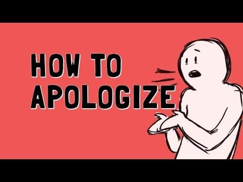 How to apologize