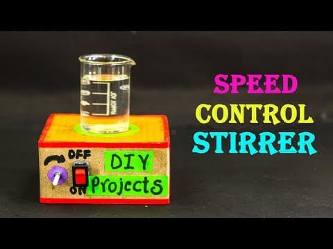 School Science Projects Stirrer