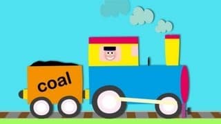 Trains for Children | Lets Build a Steam Train | Toddler Fun Learning