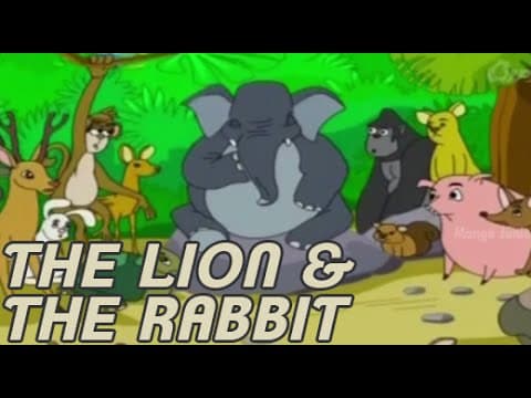 Grandma Stories | The Lion & the Rabbit | Animated Stories