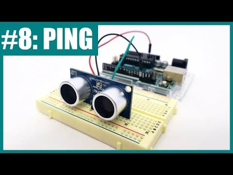 PING Ultrasonic Distance Sensor and Arduino