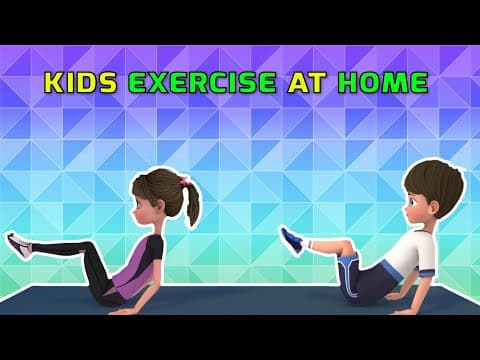 BEST KIDS EXERCISES TO DO AT HOME | Kids Exercise
