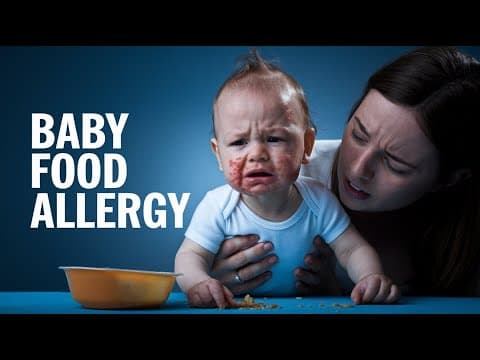 Food allergy in babies-symptoms, causes and prevention