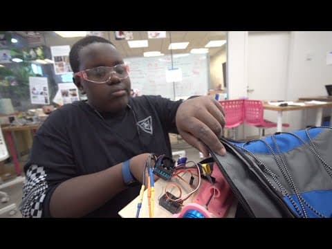 Seed Launching Backpack, a 3D-printed, pollinator-friendly invention