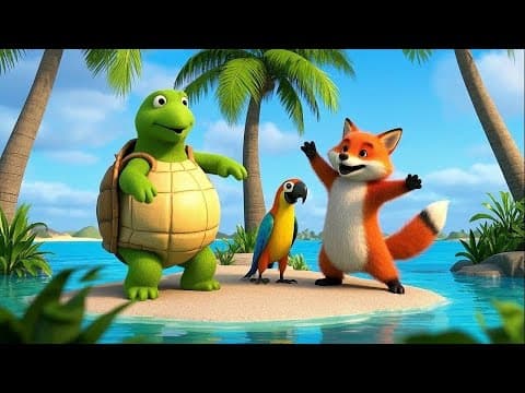 Tappy Toe Tap! song for kids | Dancing with Animals | Nursery Rhymes