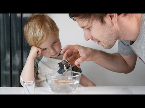 Cinnamon and Water Science Trick