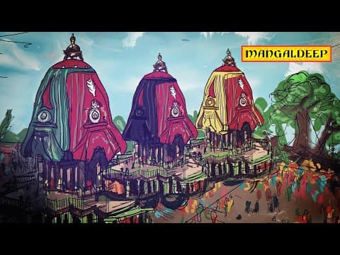English - The Story Behind Rath Yatra - Rath Yatra With Mangaldeep