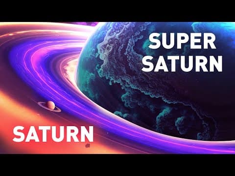 Giant Super Saturn Found 200 Times Bigger Than Saturn