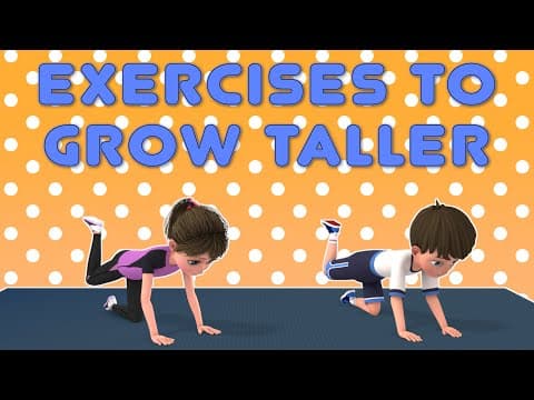 Kids Exercises To Grow Taller: Home Activities | Kids Exercise