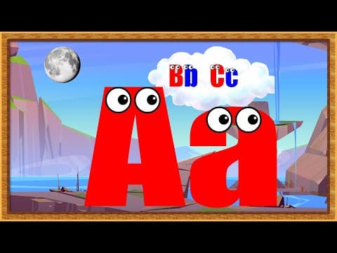 Alphabets with phonics - learn abc for preschool - kids learning alphabet