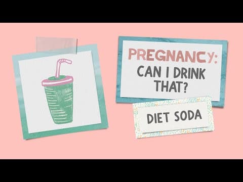 Can i drink diet soda during pregnancy?