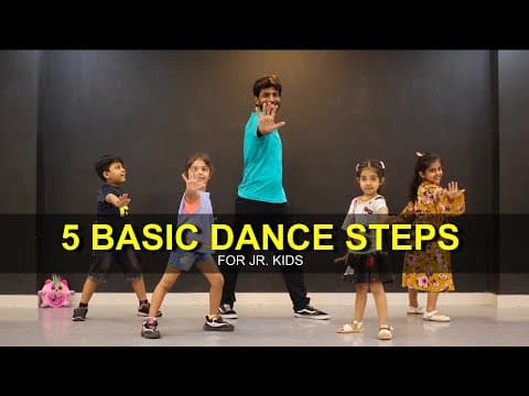 Dance Tutorial for 3 to 7 years Kids - 5 Basic Steps - Deepak Tulsyan - G M Dance - Part 2