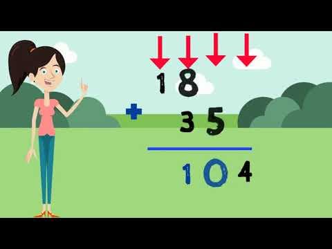 Addition with and without trading/regrouping for kids