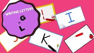 Writing ABC for toddlers series G to L|Writing Alphabet for Kindergarten|Handwriting Practice