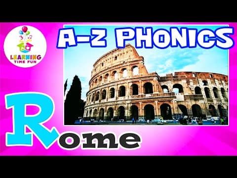 Capital cities of the world with abc phonics learning for kids