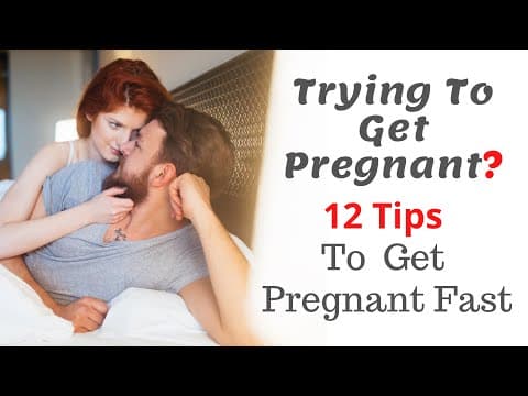 How to get Pregnant Faster - What to remember while trying to get pregnant - Pregnancy Tips