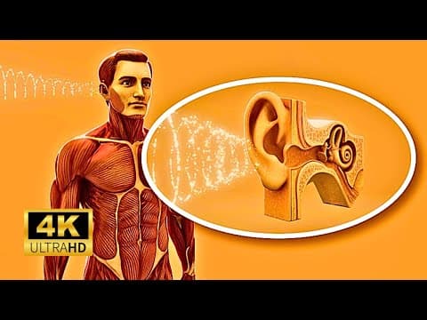 The Structure & Function Of The Human Ear In Stunning 3D 4K!
