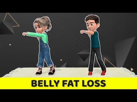 EXERCISE TO OVERCOME THE CHALLENGES OF BELLY FAT LOSS FOR KIDS
