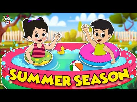Telugu Stories - వేసవి కాలం | Summer Season | Moral Stories | Animation Story | Puntoon Kids