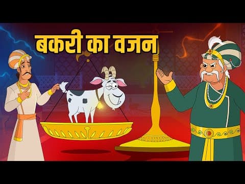 बकरी का वजन | Goats Weight | Akbar Birbal Stories | Akbar Birbal Ki Kahani | Ep 38 | Rajshri Kids