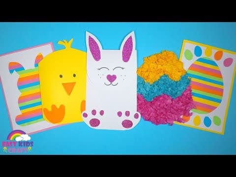Easy Easter Card Ideas - Easter Crafts for Kids