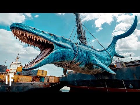 What If Mosasaurus Were Still Alive?