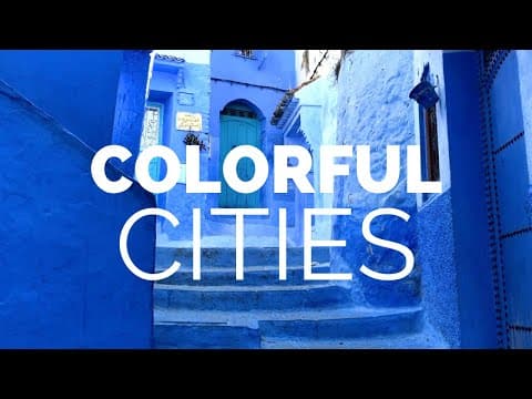 10 most colorful cities in the world